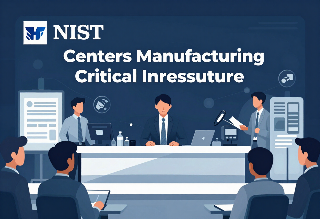 NIST Launches Centers for AI in Manufacturing and Critical Infrastructure