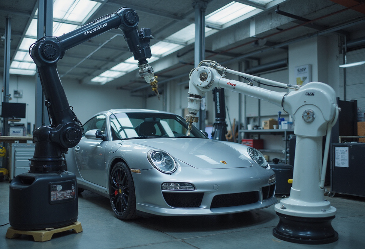Porsche Adds AI-Enabled Robotic Paint Inspection System - Vision Systems Design